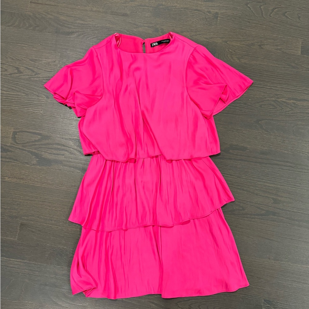 Pink Zara dress